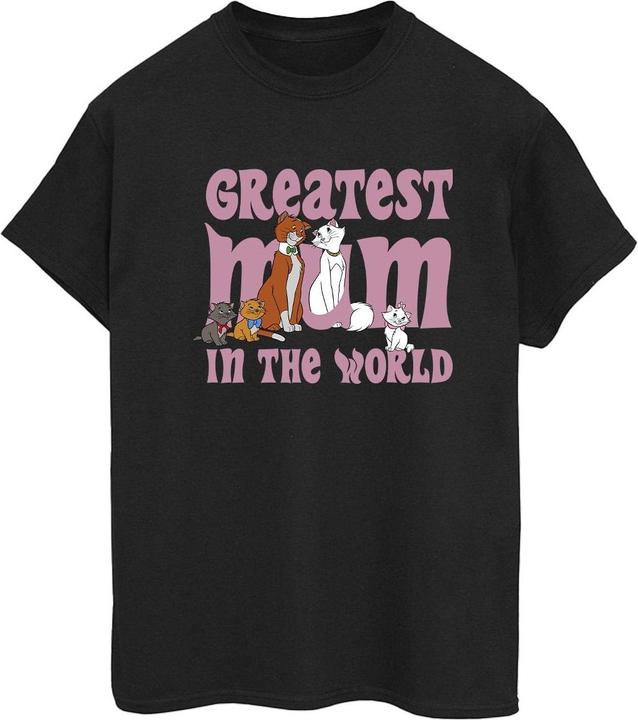 Disney The Aristocats Greatest Mum Baumwolle Boyfriend TShirt