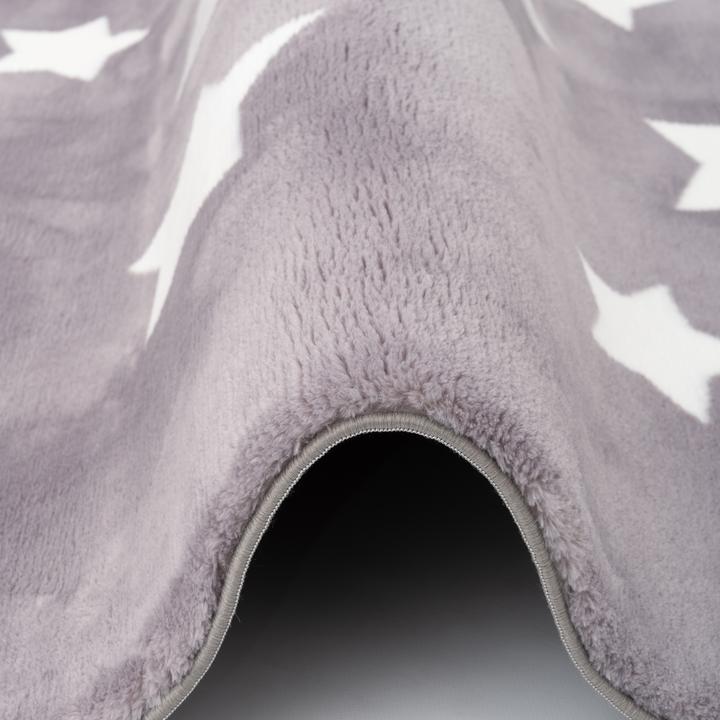 Immagine prodotto Pergamon Super Soft Fellteppich Pearl Kids Sterne (120 x 170 cm)