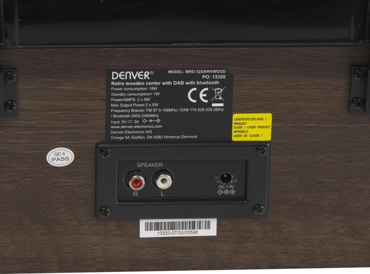 Image du produit Denver MRD-52 Darkwood