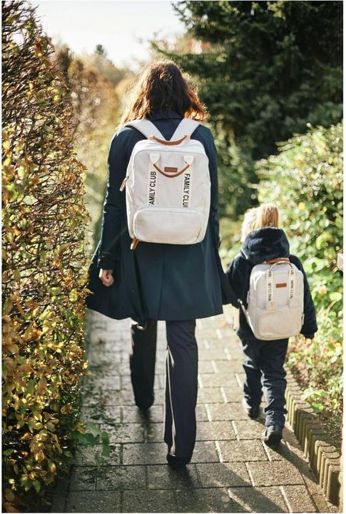 Produktbild Childhome Kinderrucksack Club Signature canvas altweiss (7.40 l)