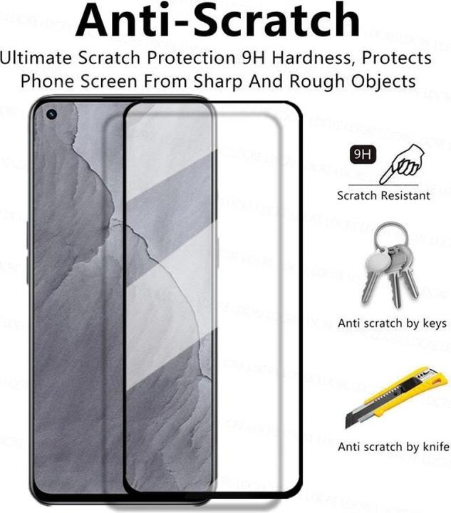 Image du produit Screenguard Realme GT Master Full Screen Protection en verre blindé 2.5D 9H (1 pièce(s), Realme GT Master)