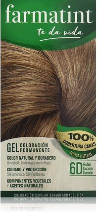 Produktbild Farmatint gel coloración permanente #6d-rubio oscuro dorado (6D)