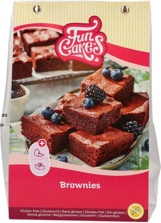 Actual product image FunCakes Mix for Brownies, Gluten Free 500 g (500 g)