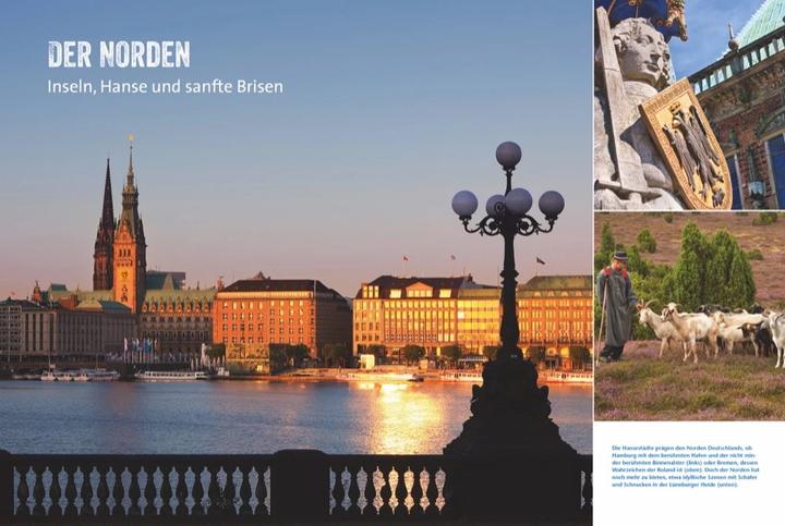 Produktbild Das Reisebuch Deutschland (Deutsch, Axel Pinck, Britta Mentzel, Eva Becker, Barbara Rusch, 2021)