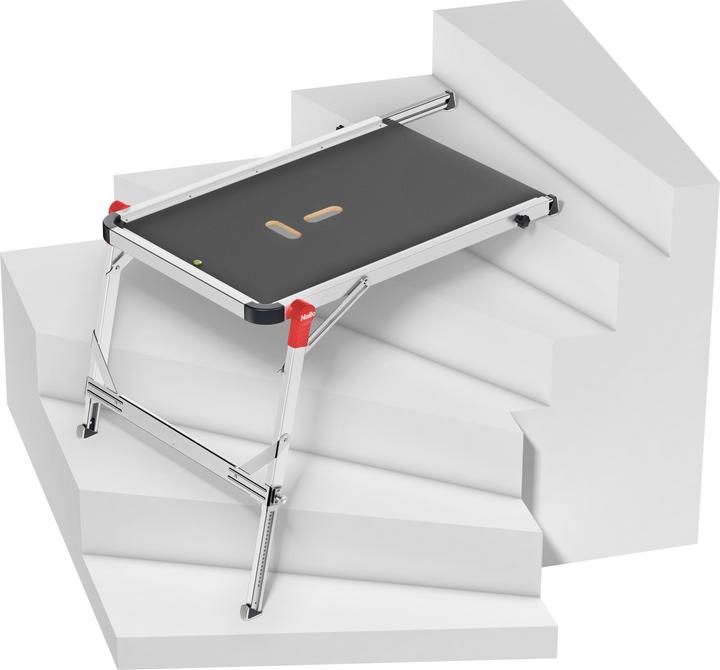 Image du produit Hailo TP1, Palier d'escalier, La solution innovante et sûre pour rénover et décorer votre cage d'escalier (Plate-forme de travail, 93 cm)