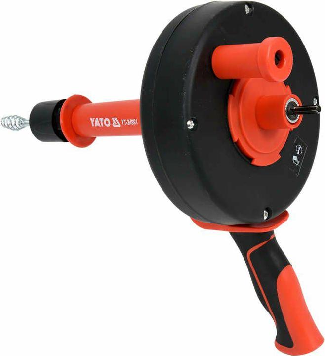 Actual product image Yato Professional drain cleaner Length 7.6 metres, Ø 0.6 cm (suitable for complete drainage). (1 pcs.)