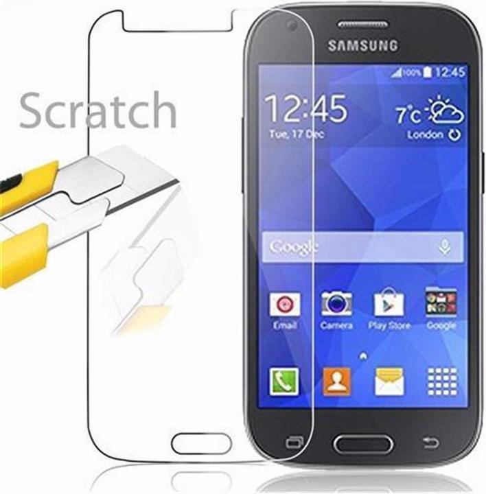 Actual product image Cadorabo Display protection glass (1 Piece, Samsung Galaxy Ace 4)