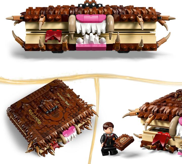Produktbild LEGO Beissendes Monsterbuch der Monster (76449, LEGO Harry Potter)