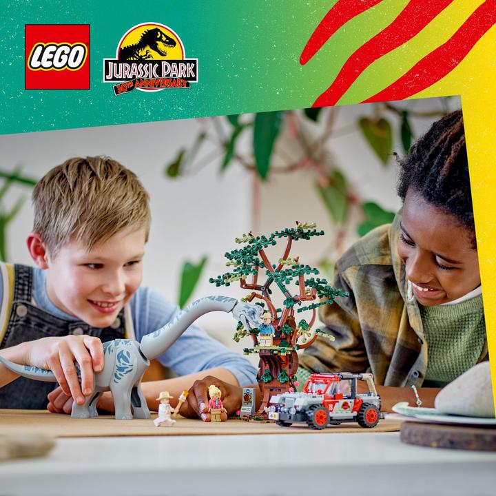 Actual product image LEGO 76960 Discovery of the Brachiosaurus (76960, LEGO Jurassic World)