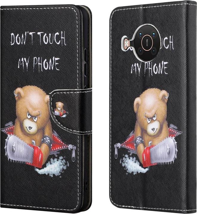 Immagine prodotto Cover-Discount Nokia X20 - Cover in pelle Non toccare l'orso (Nokia X20)