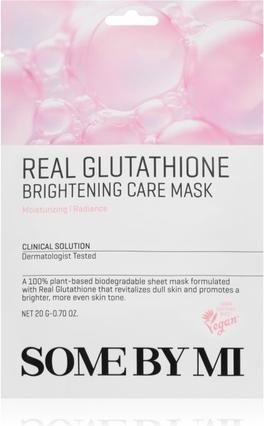Actual product image Some By Mi Clinical Solution Glutathione Brightening Care Mask - Illuminating Face Mask 20 g