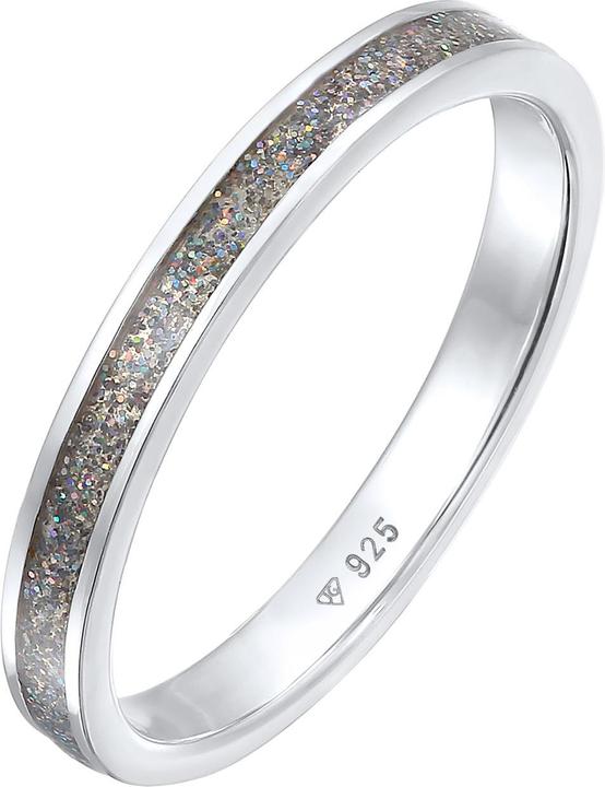 Produktbild Elli Bandring mit Emaille glitzernd (52, 925 Silber)