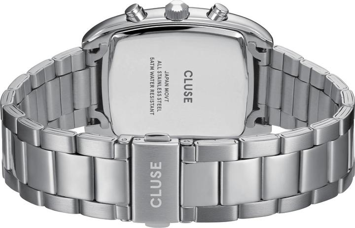Actual product image Cluse Quartaut Chrono Silver (Chronograph, 35 mm)