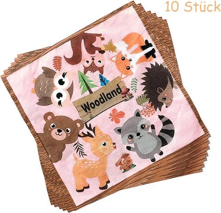 Immagine prodotto ASMI 75-teiliges Party-Set Wald Tiere