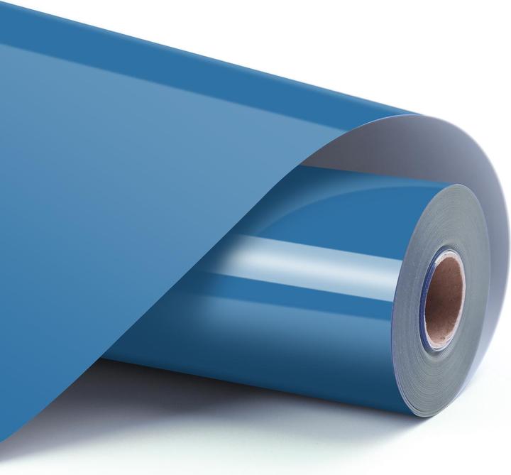 Actual product image Loklik Heat Transfer Vinyl Basic - Ocean Blue