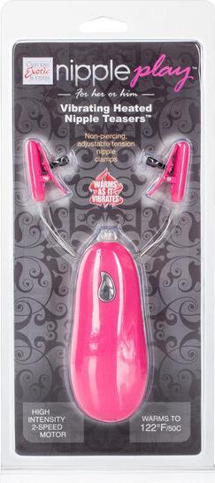 Image du produit CalExotics Titilleur de tétons vibrant et chauffé