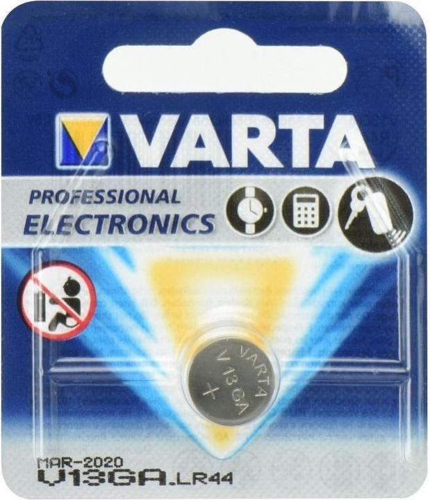 Actual product image Varta Electronics V13GA (1 pcs., LR44, 120 mAh)