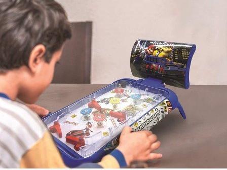 Immagine prodotto Lexibook Flipper elettronico Mario Kart con effetti luminosi e sonori (Tedesco, Inglese, Francese, Italiano)