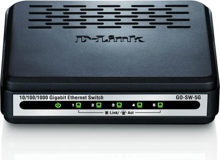 Actual product image D-Link GO-SW-5G/E (5 Ports)