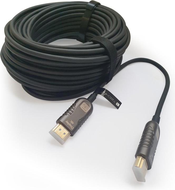 Produktbild EFB Elektronik GmbH HDMI2.0 AOC LWL Kabel 30 m, Das Aktive High Speed HDMI-Audio-Video-Kabel zeichnet sich durch ei (30 m, HDMI)