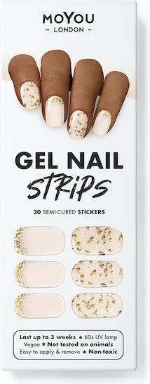 Image du produit MoYou London Gel Nail Strips No Pain No Champagne (Séchoirs pour vernis à ongles)