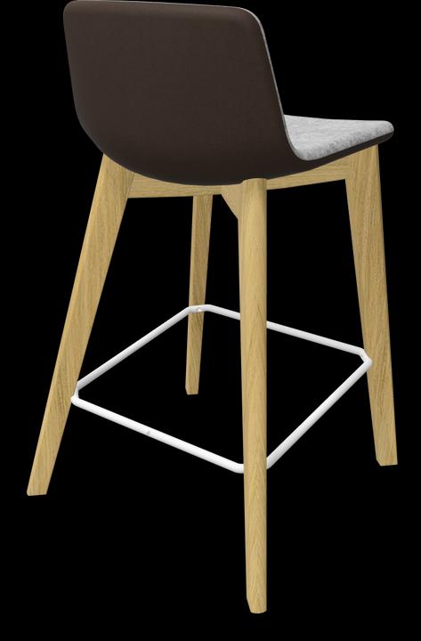 Actual product image Narbutas Twist & Sit Bar Stool