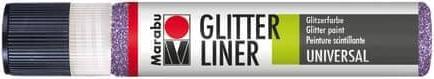 Produktbild Marabu Effektfarbe Glitter Liner, 25 ml, glitter-lavendel (GLITTER-LAVENDER, 25 ml)