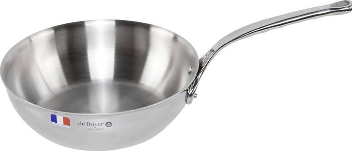 Image du produit de Buyer Affinity Sauteuse à induction (24 cm, Poêle à frire, Aluminium, Acier inoxydable)