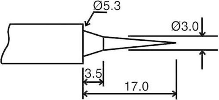 Produktbild Velleman Bitc10n2 (Ersatzteil, Lötspitze)