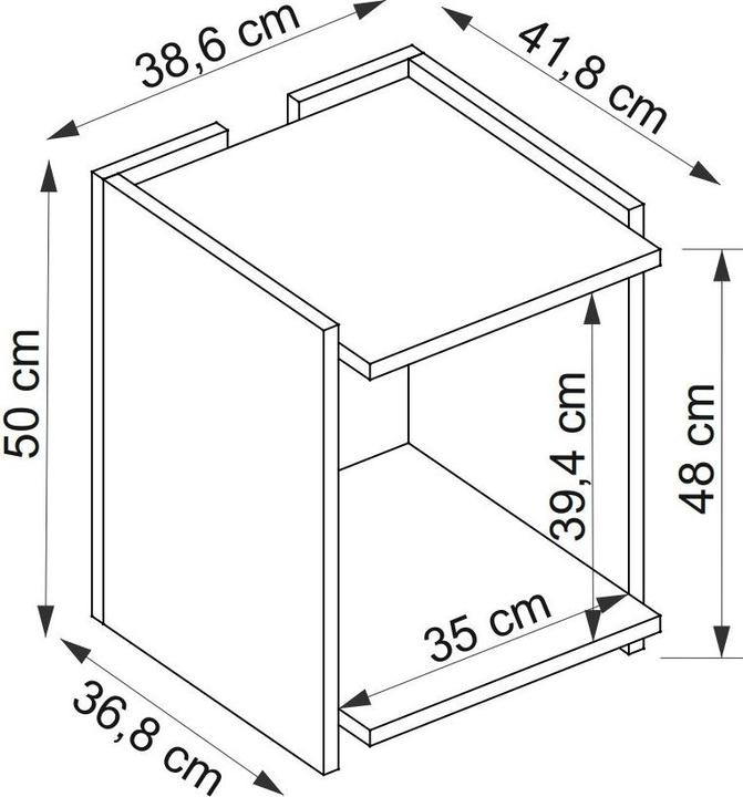 Actual product image Kalune Design Viper (38.6 x 41.8 x 50 cm)