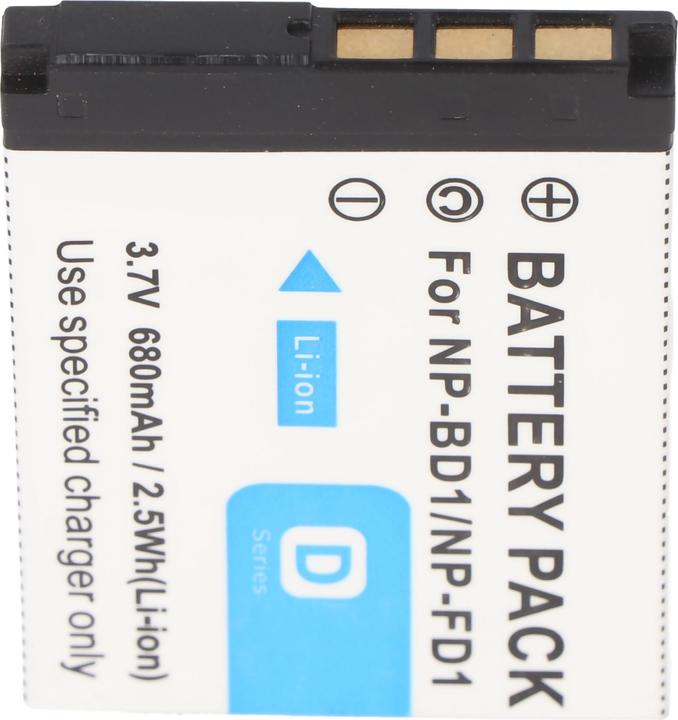 Produktbild Sony Akku NP-BD1, DSC-T2, T200, T70, T75 (Kamera Akku)