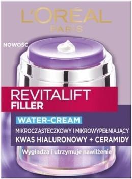 Immagine prodotto L'Oréal Paris L'OREAL Paris Revitalift Filler Watercream ujędrniający krem do twarzy 50ml (50 ml, Crema 24h)