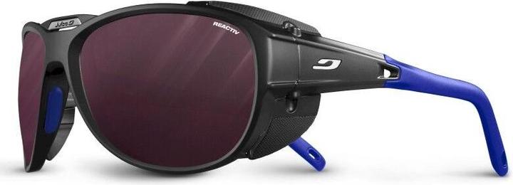 Julbo Explorer 2.0 Reactiv HC S0-4 (VLT 4-86%) (Black / Blue, Transparent)