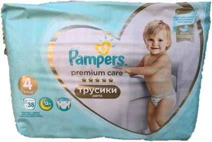 Actual product image Pampers Premium Care 4 Size Diapers-Panties, 38 Pants, 9-15kg (Size 4, Pack, 38 Piece)