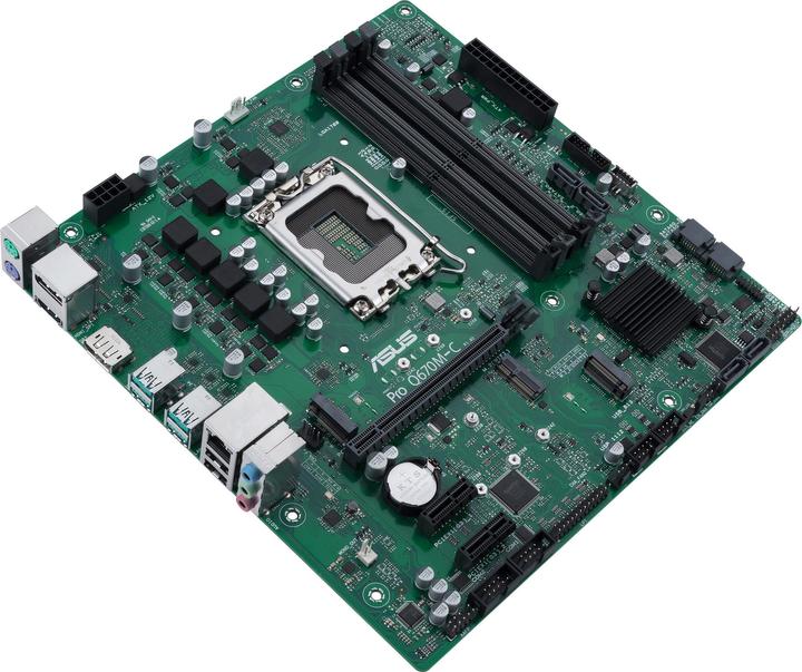 Actual product image ASUS MB PRO Q670M-C-CSM Intel,1700,DDR5,mATX (LGA 1700, Intel Q670, mATX)
