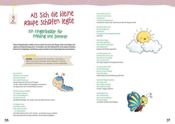 Actual product image Neue Fingerspiele für Krippenkinder (German, Suse Klein, 2022)
