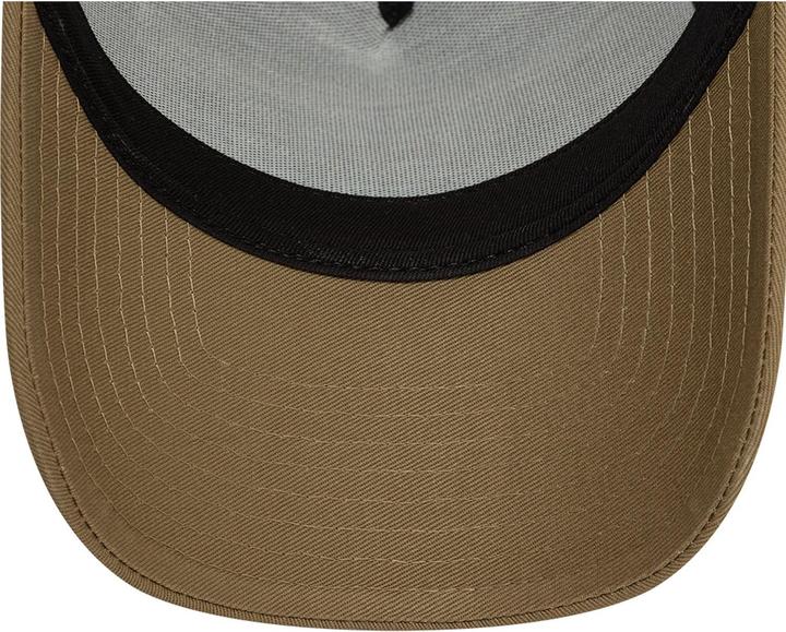 Produktbild New Era A-Frame Mesh Trucker Cap - Vintage Brand Khaki (One Size)