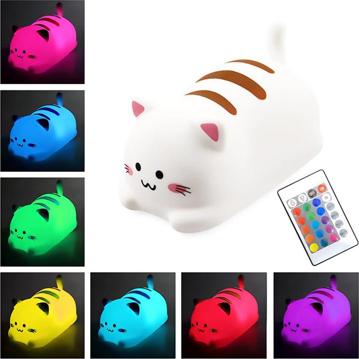 Produktbild Media-Tech Lampka Nocna Pokky Happy Kitty Mt226