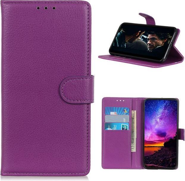 Produktbild MU Classic Litchi Leder Bookcover Series (Nokia 3.4)