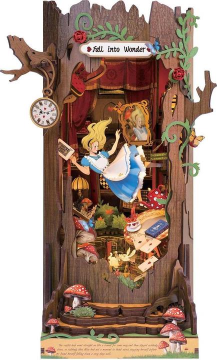 Produktbild Robotime Bausatz Alice im Wunderland, Modell Art: Book Nook