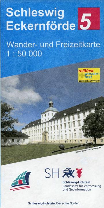 Produktbild Wander- und Freizeitkarte Schleswig, Eckernförde