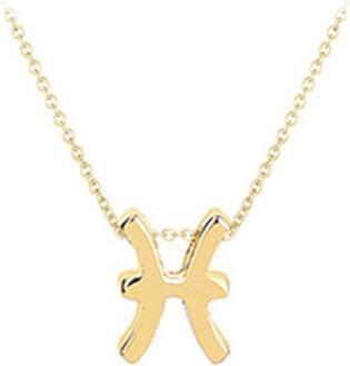 Produktbild JVD - Gold plated necklace with Fish pendant SVLN0195XH2GORY