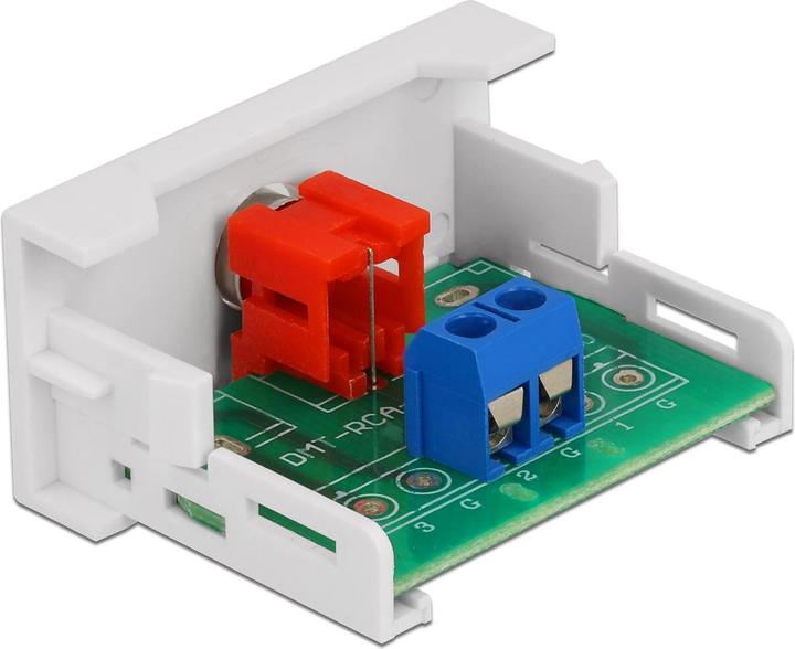 Produktbild Delock Easy 45 Modul Cinch Buchse 22,5 x 45 mm (Klinkenadapter)