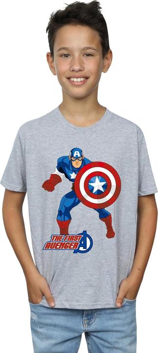 Produktbild Captain America The First Avenger TShirt Jungen (140, 146)