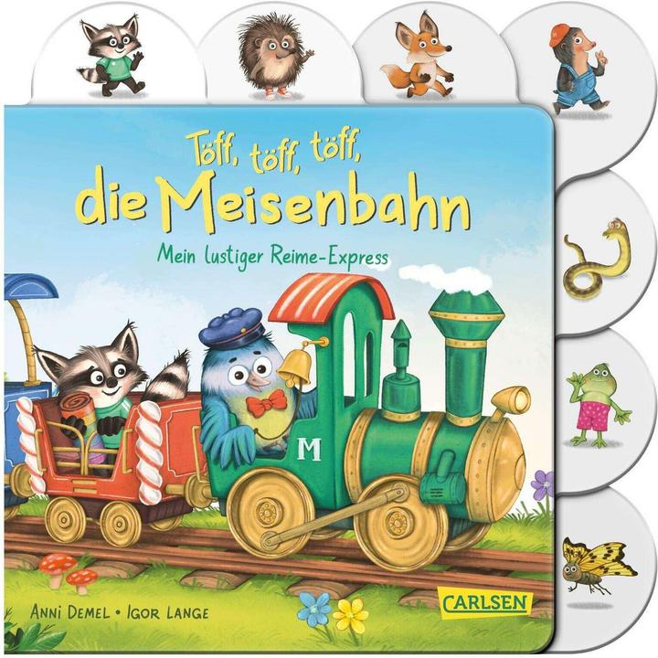 Produktbild Demel:Töff, töff, töff, die Meisenbahn (Deutsch, Igor Lange, Anni Demel, 2024)
