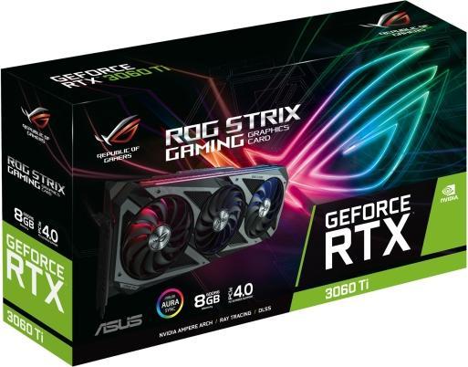 Produktbild ASUS GeForce ROG STRIX RTX 3060 Ti 8G GAMING (8 GB)