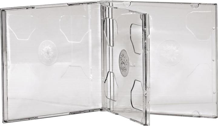Image du produit Hama Boîte double pour CD - Boîtier cristal transparent de 5 pièces
