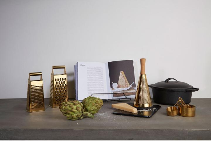 Actual product image Fifty five south Large kitchen grater Alchemist Gold 25 x 11 cm