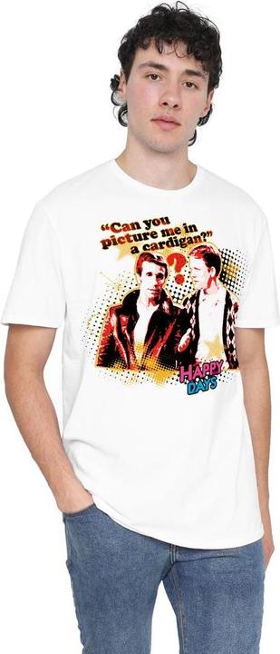 Immagine prodotto Happy Days No Cardigans Maglietta Uomo (5XL)