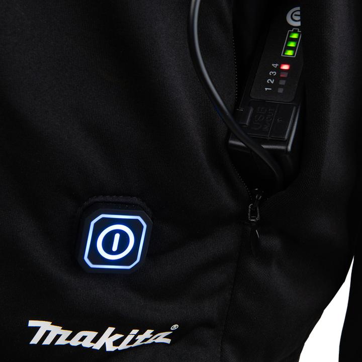 Image du produit Makita T-shirt thermique sans fil DCX200CL | Taille L | 12V / 14,4V /18V, sans batterie, sans chargeur (Taille unique)